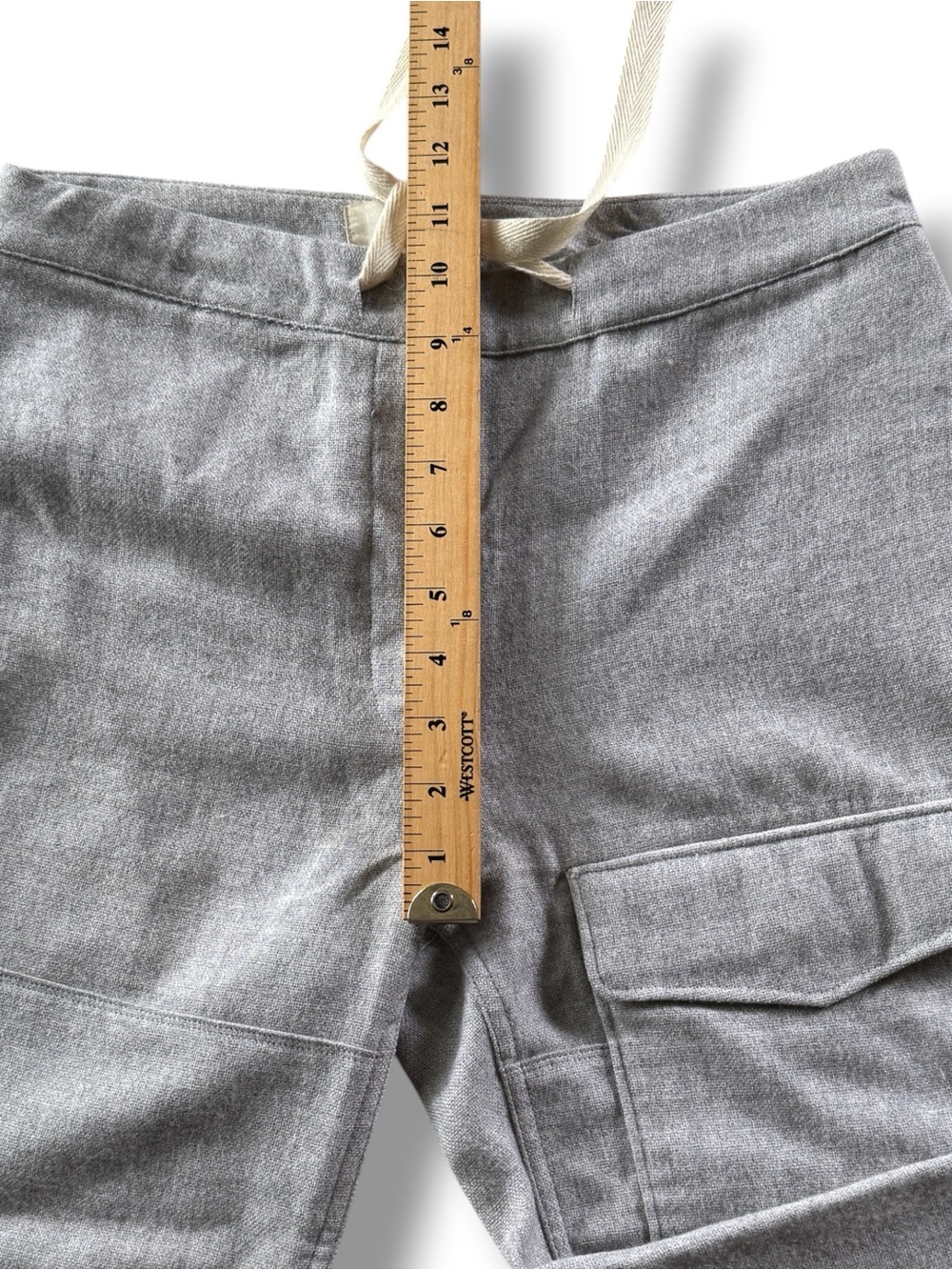 Billy Reid Wool Cargo Trouser Pants Gray Size XS - Picture 4 of 8